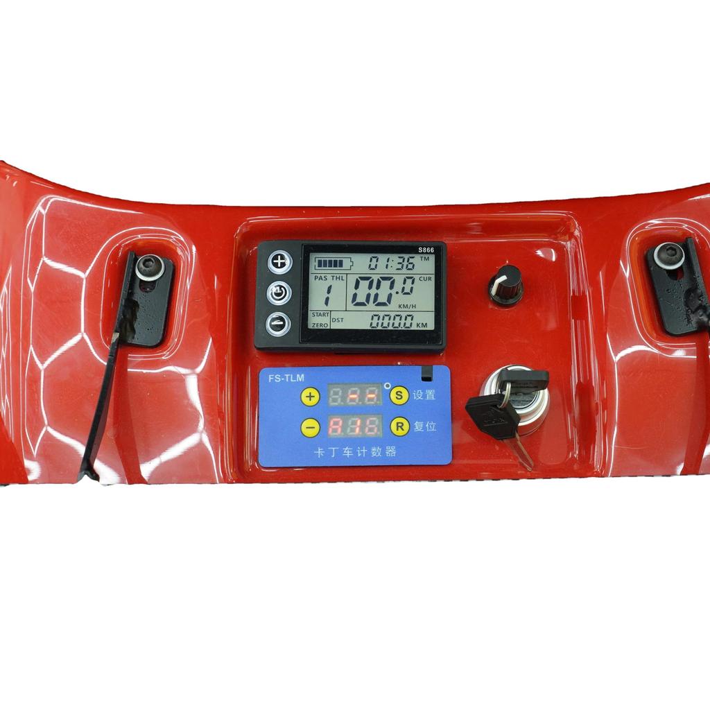 Customized Electric GoKart Racing Accessory Kit with Counter Lap Timing System & Kart Racer Parts fo