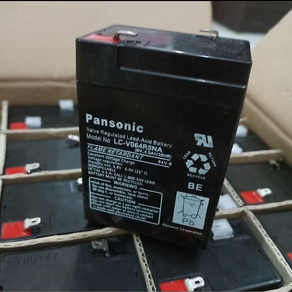baterai battery aki kering 6 volt accu kering 6 volt
