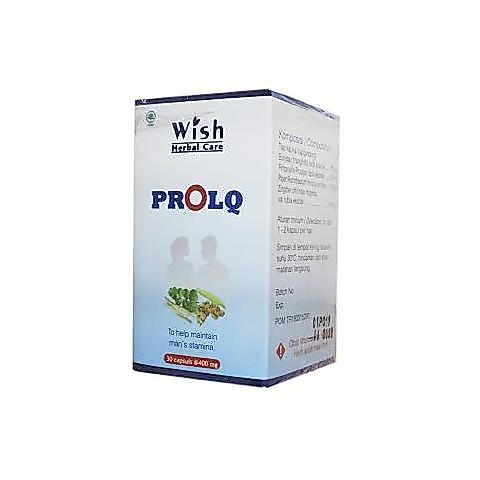 Wish Prolq Capsule By Dr. Boyke Multivitamin Herbal