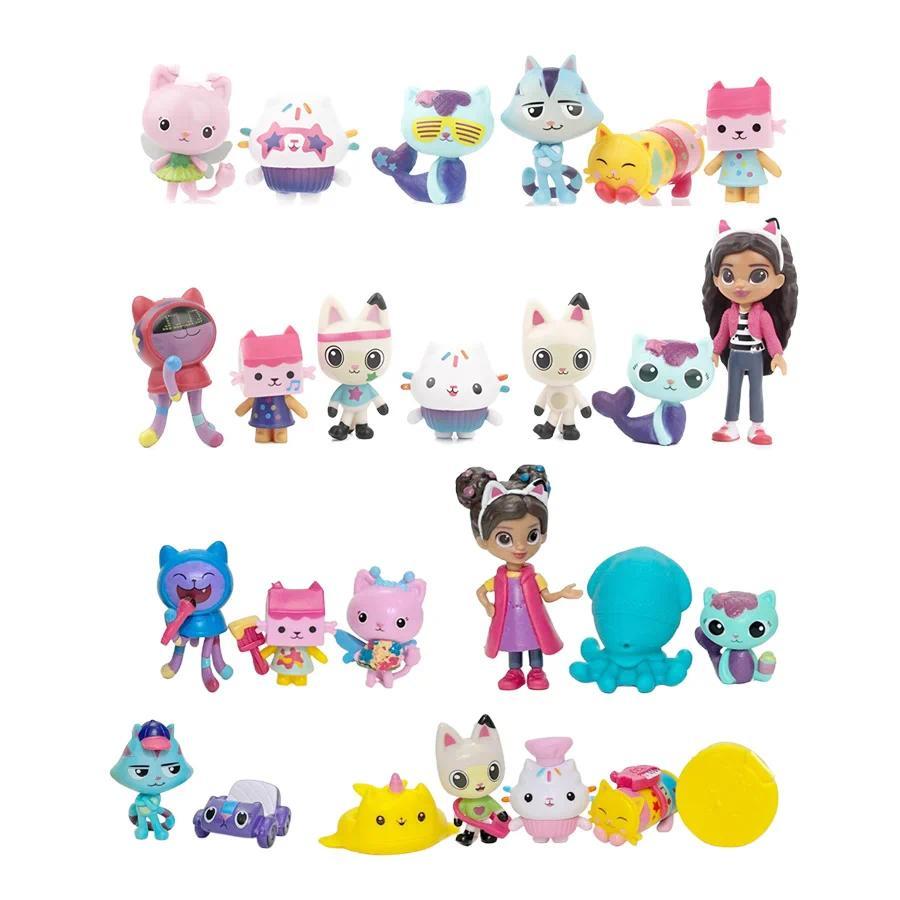 NEW Anime Figure Toy Gab Smiling Car Cat Hug Dolls Mercat Cartoon Birthday Gift Action Figure Collec