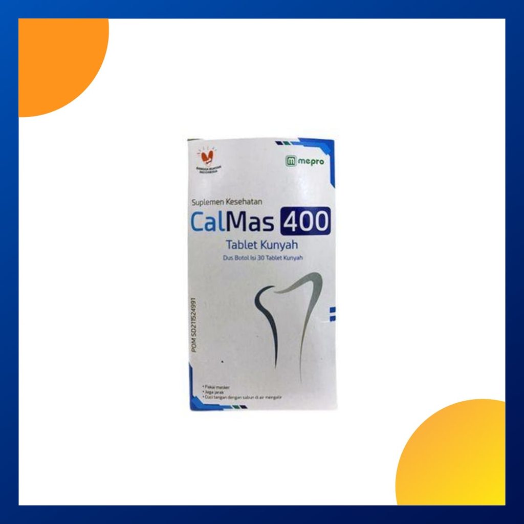 Calmas 400 Mg Botol 30 Tablet