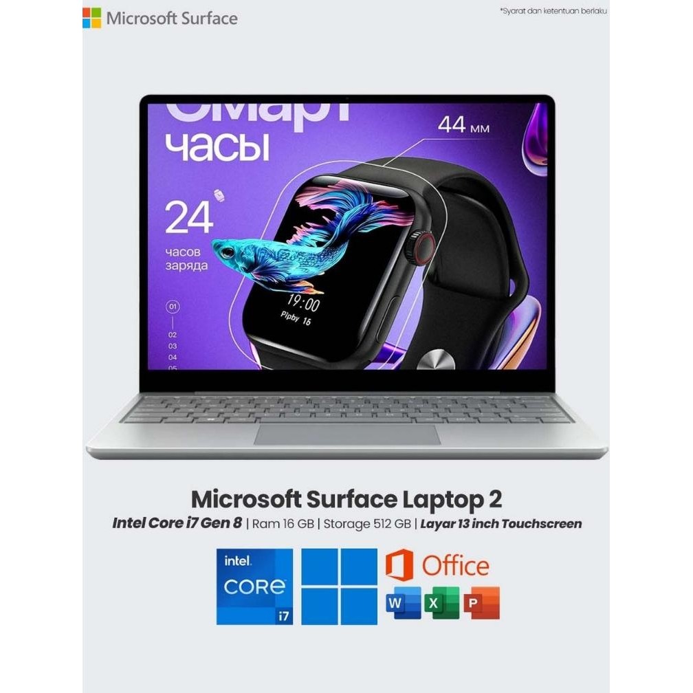 Laptop Microsoft Surface Laptop 2 Core i7 Ultrabook Touchscreen Original