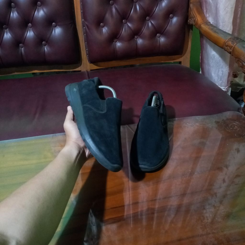 SKECHERS GO-WALK SLIP ON | SEPATU SECOND BRAND | SEPATU SLIP ON FORMAL KASUAL
