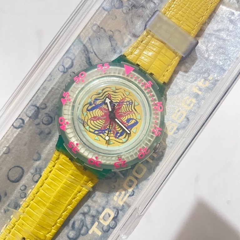 jam tangan Swatch scuba vintage original