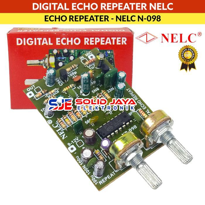 KIT DIGITAL ECHO REPEATER NELC N-098 RANGKAIAN KIT ECHO DIGITAL NELC