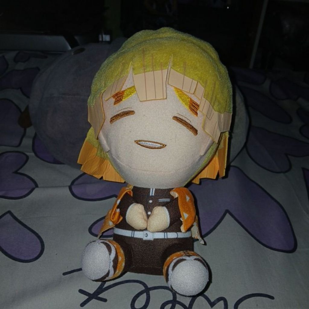 Banpresto Pofutto Demo Slayer Zenitsu Anime Plush