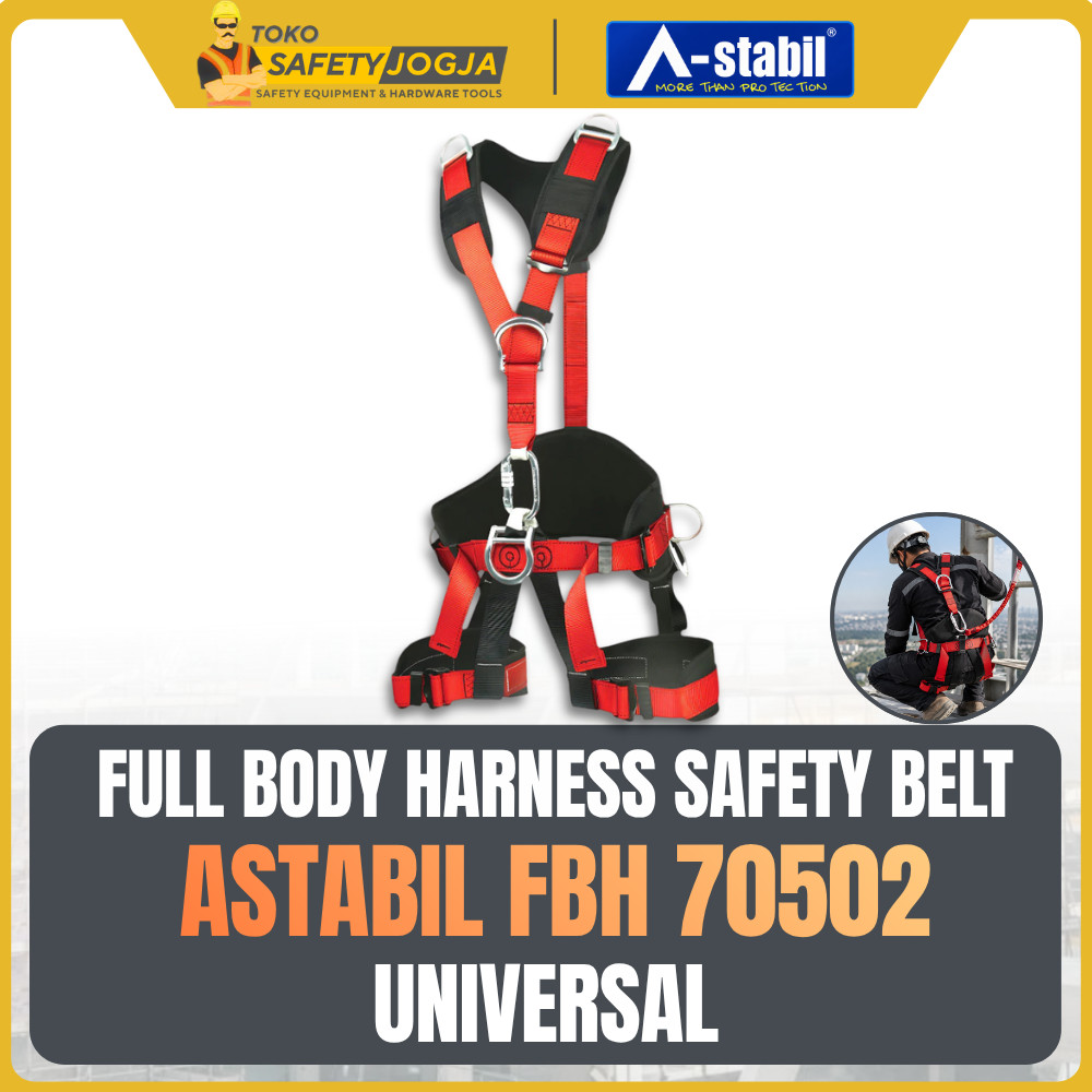 Sabuk Panjat Tebing Tower / FULL BODY HARNESS ASTABIL 70502 / ALAT KESELAMATAN / SAFETY BELT