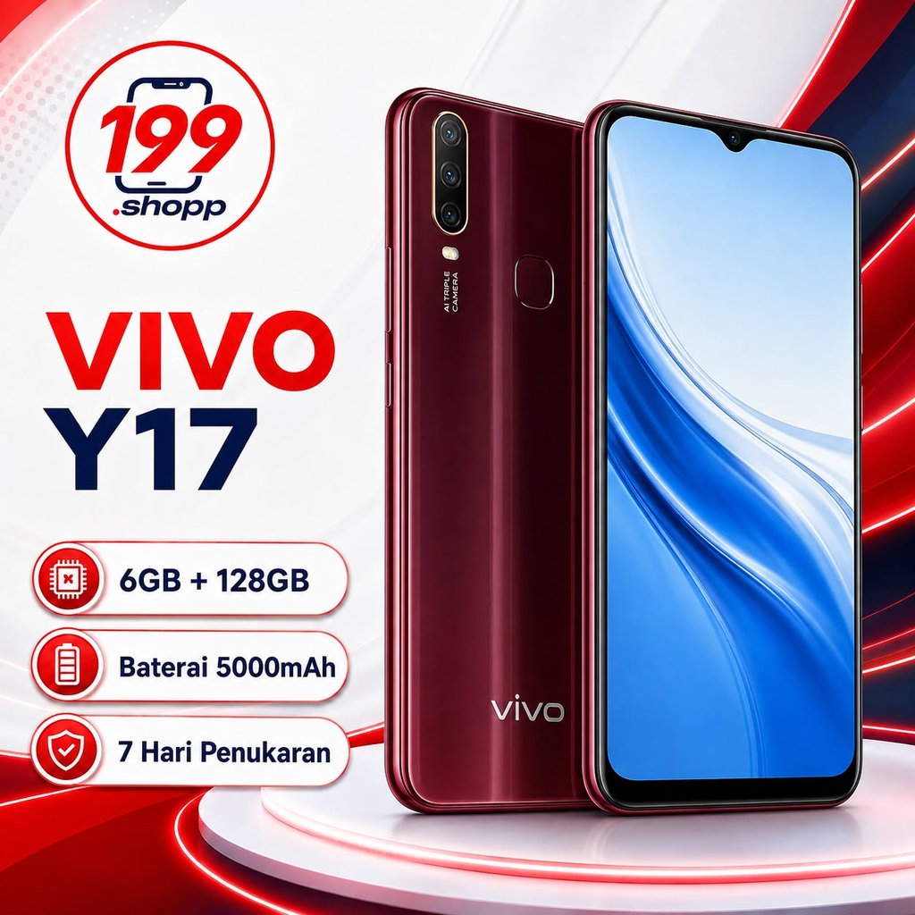 HP VIVO Y17  HP Murah Cuci Gudang RAM 8GB+256GB Android