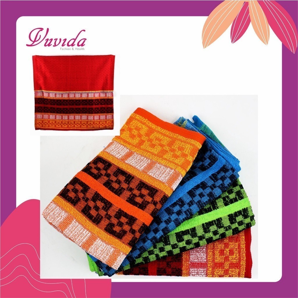Lagi Promo Lagi Promo VV - Handuk Mandi Yoku 70 x 140 cm Ukuran Dewasa Warna Random / Handuk Dewasa 
