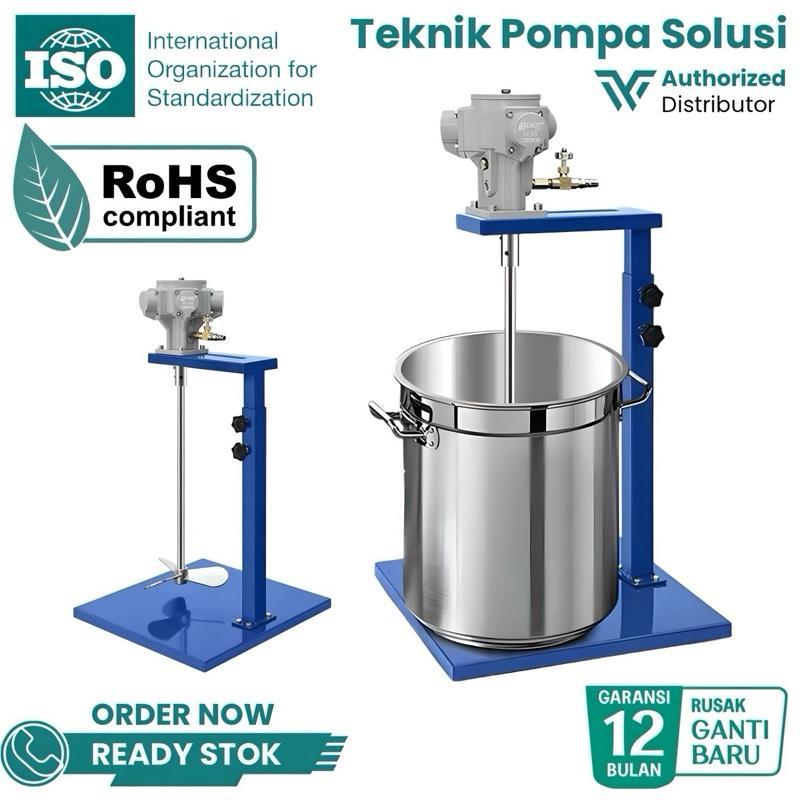 pengaduk cat / mixer / agitator mixer cat agitator 1/4 hp