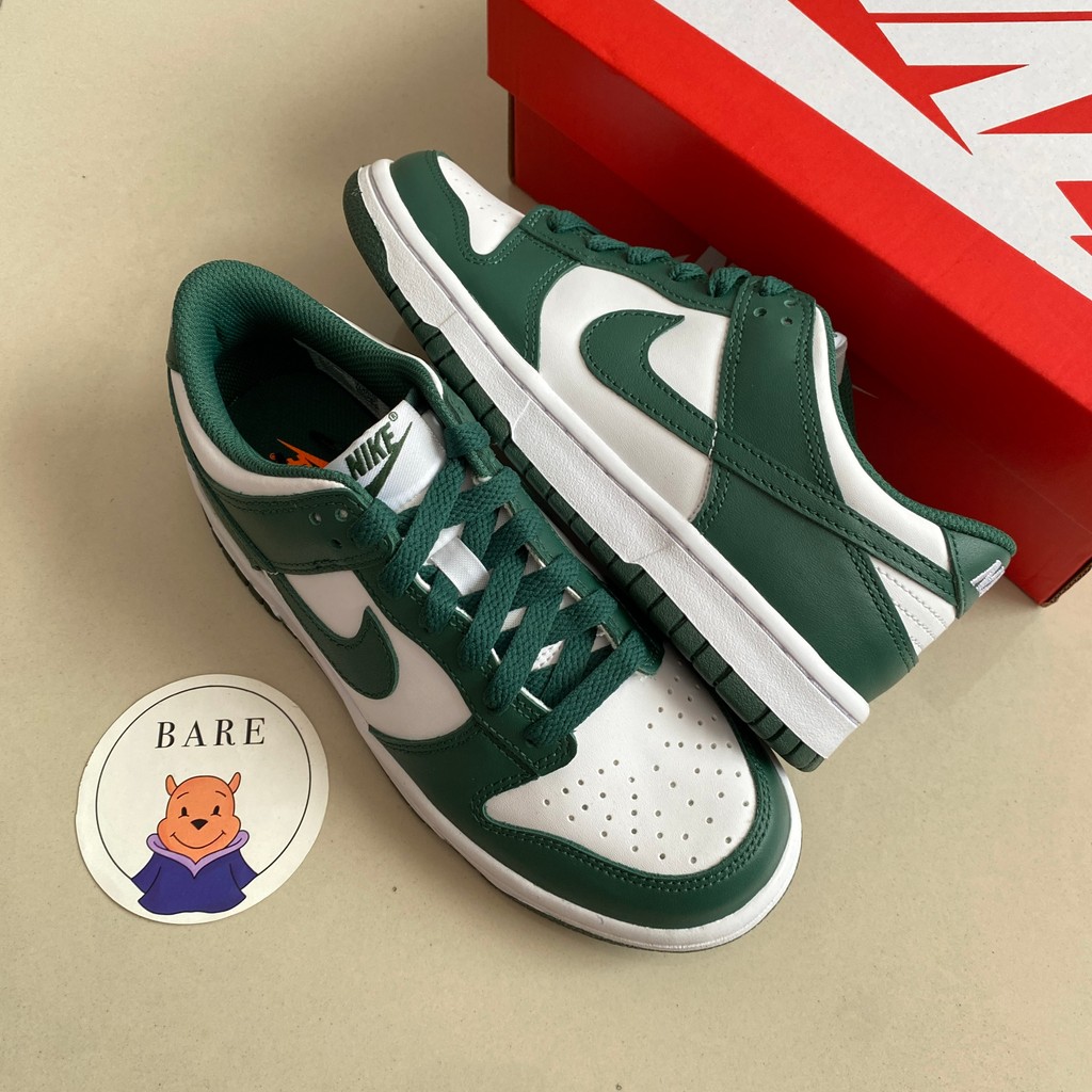 Nike Dunk Low Michigan State Varsity Green (100% Original) [DD1391-101] [CW1590-102]