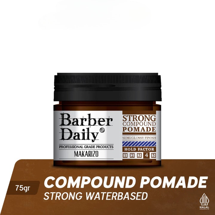 MAKARIZO Barber Daily Strong Compound Pomade