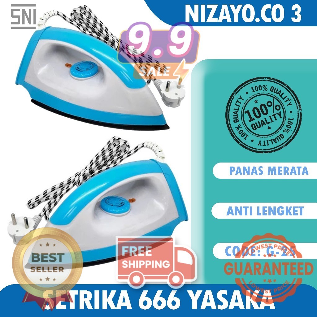 SETRIKA ELECTRIC TRISONIC T-108 NZY 3