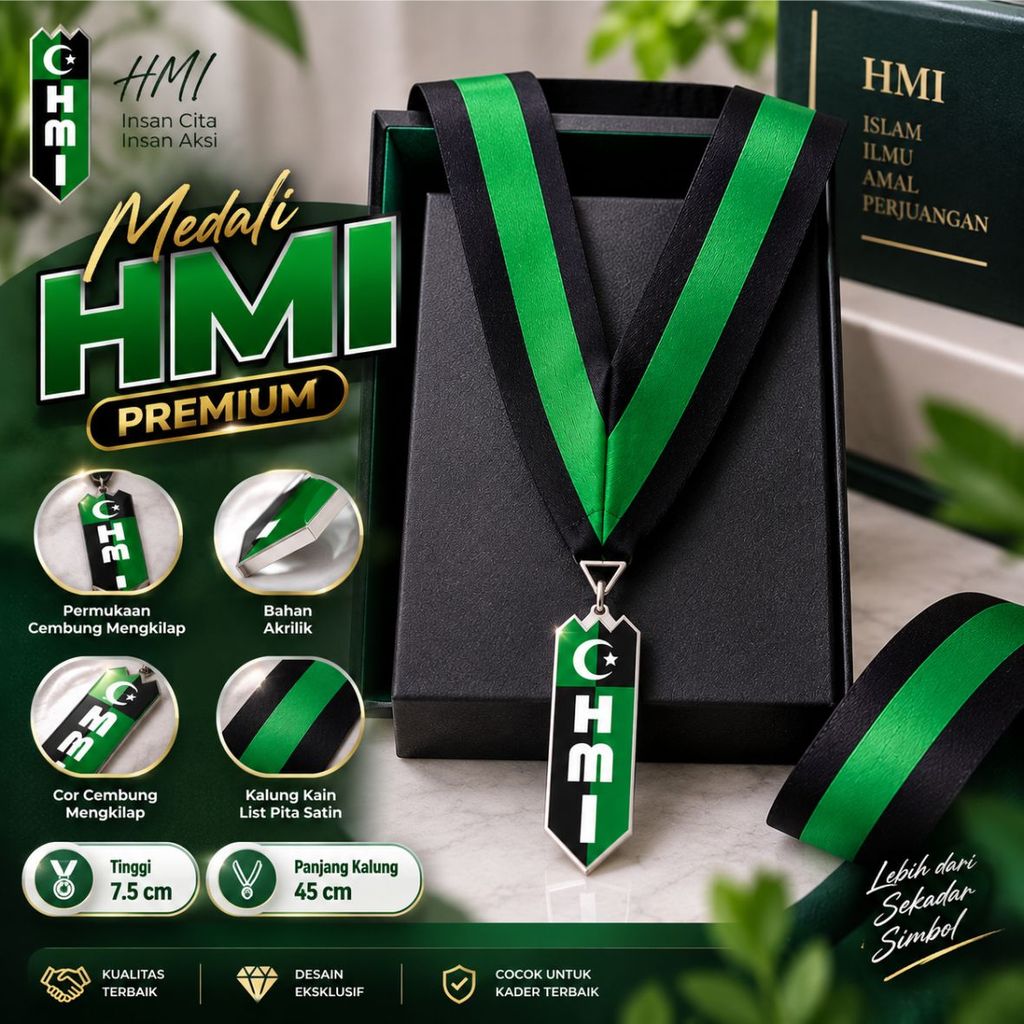 Gordon HMI/Medali HMI Cembung Mengkilap