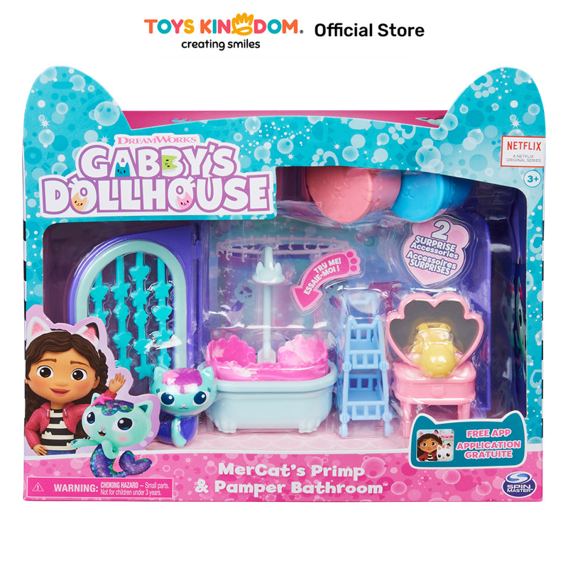 Toys Kingdom Gabby'S Dollhouse Set Deluxe Room Random Playset Dollhouse Miniature Room Figure Koleks