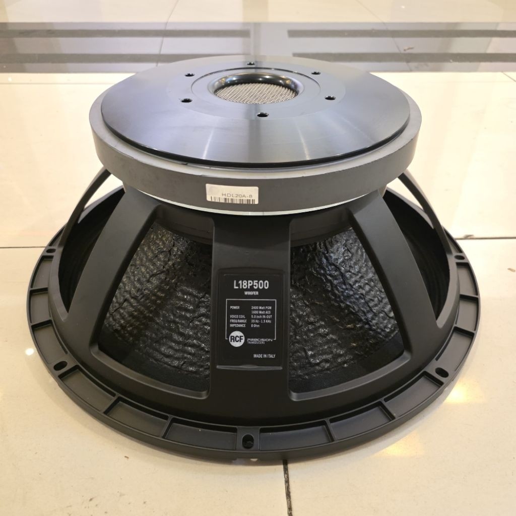 SPEAKER RCF 18P500 SUPER / Speaker Rcf 18P500 kualitas bagus / speaker rcf 18p500 super warna hitam