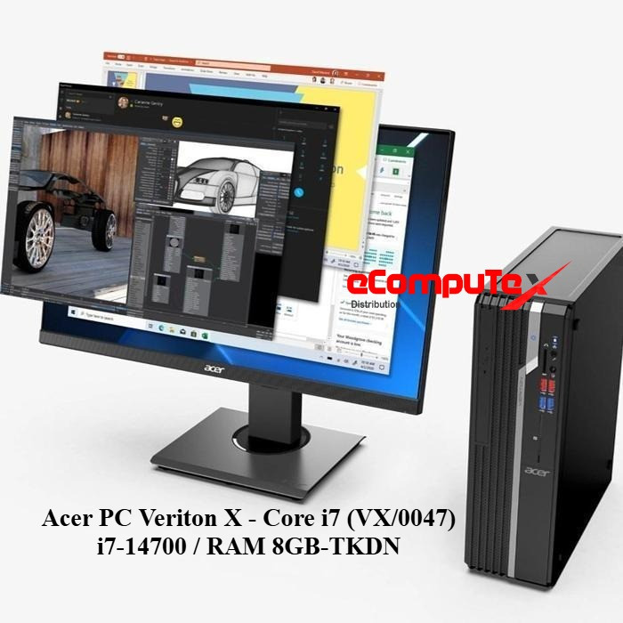 Acer PC Veriton X - Core i7 (VX/0047) i7-14700 / RAM 8GB-TKDN