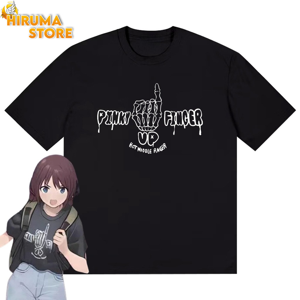 Kaos anime coseply GIRLS BAND CRY Anime Nina Iseri Versi PINKY FINGER