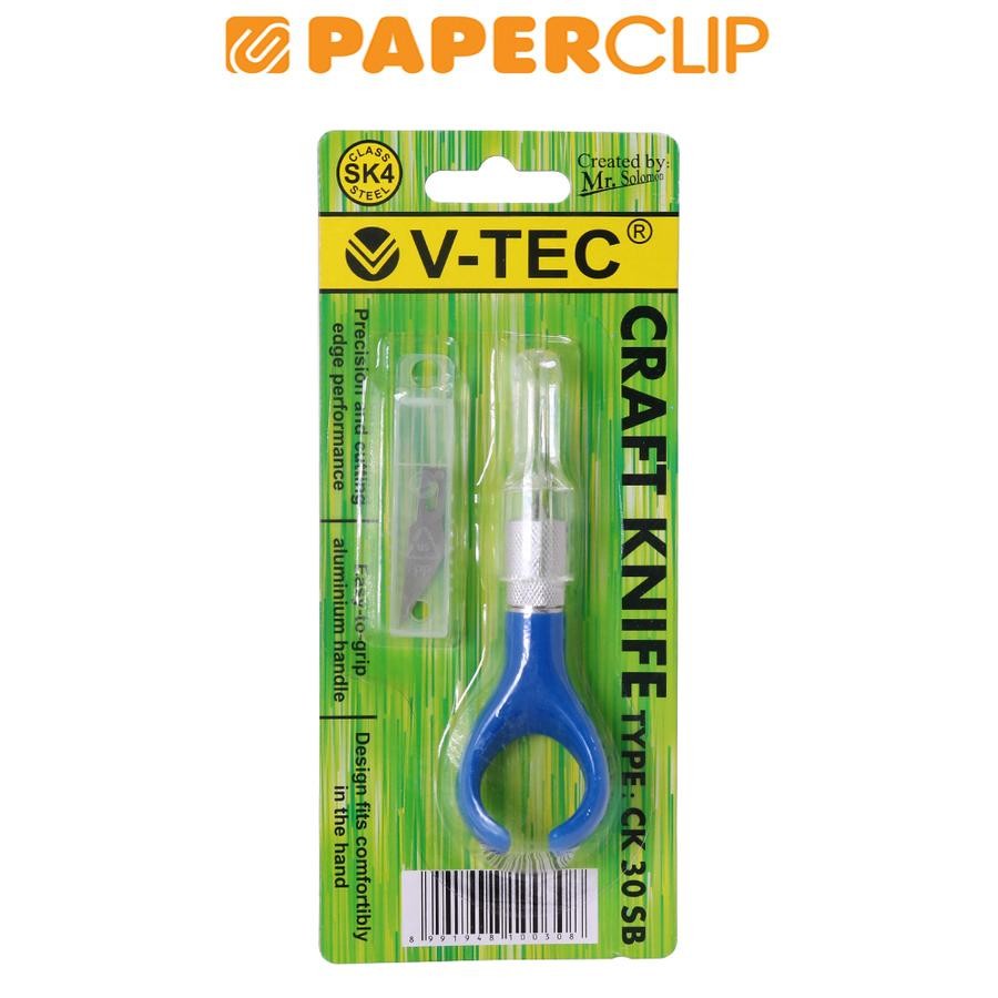 

CUTTER / CRAFT KNIFE V-TEC TYPE CK-30SB