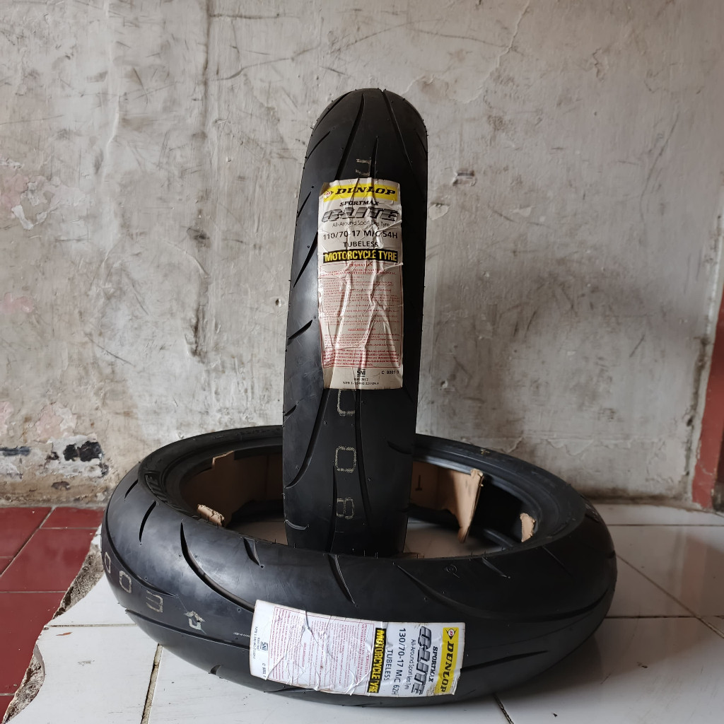 Ban Motor Dunlop Sportmax Q-LITE Ring 17 110/70-17 dan 130/70-17 Tubeless