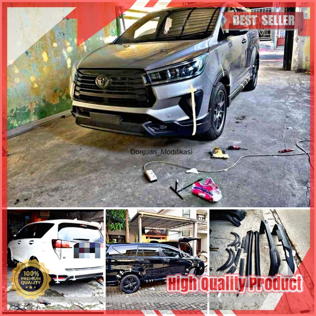 bodykit inova reborn venturer 2021-2024  kuat-tebal-lentur