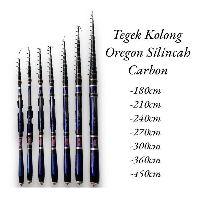 New Joran Tegek Carbon Oregon Silincah Kolong AP - 180 Terlaris
