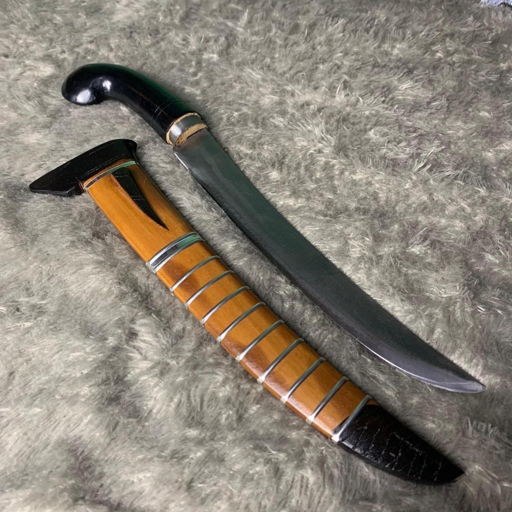 Baja Per Asli Pisau Zambia Serbaguna Panjang Total 44cm