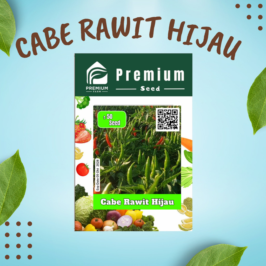 Benih Cabe Rawit Hijau F1