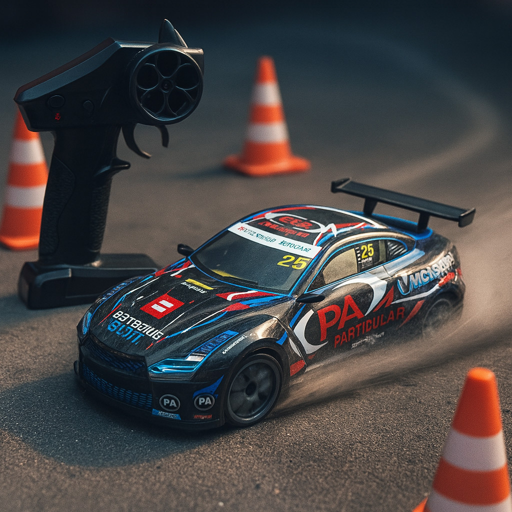 [4WD TERMURAH] TC Mainan Anak RC Drift 4WD LED 2.4GHZ - BATERAI CAS