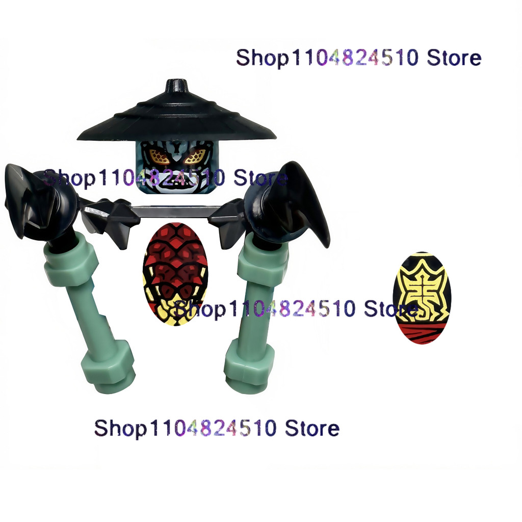 New Anime Cartoon TV Ninja Toy Dragons Rising Forbidden Five Nokt Rox Zarkt Drix Kur Ghost Face Bric