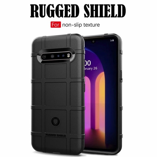 CASE LG V60 THINQ Case Rugged Shield Armor Softcase Casing