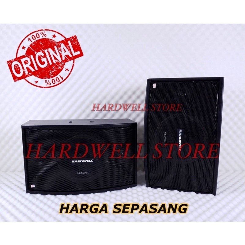 Speaker Pasif / Speaker Passive 10 Inch Hardwell PRO 10 II Original Sepasang