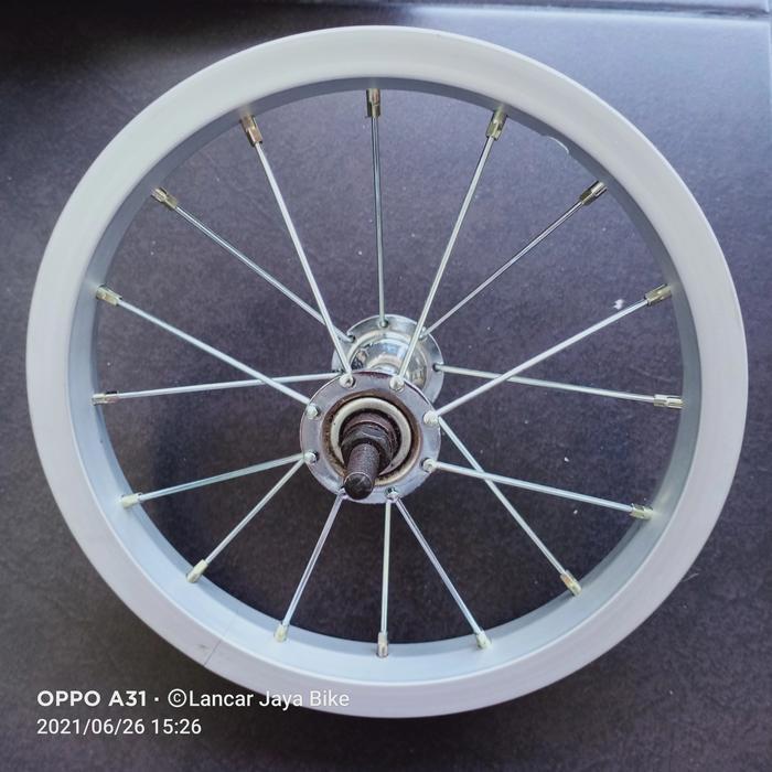 velg rims sepeda anak 12 inch depan dan belakang - depan Terlaris