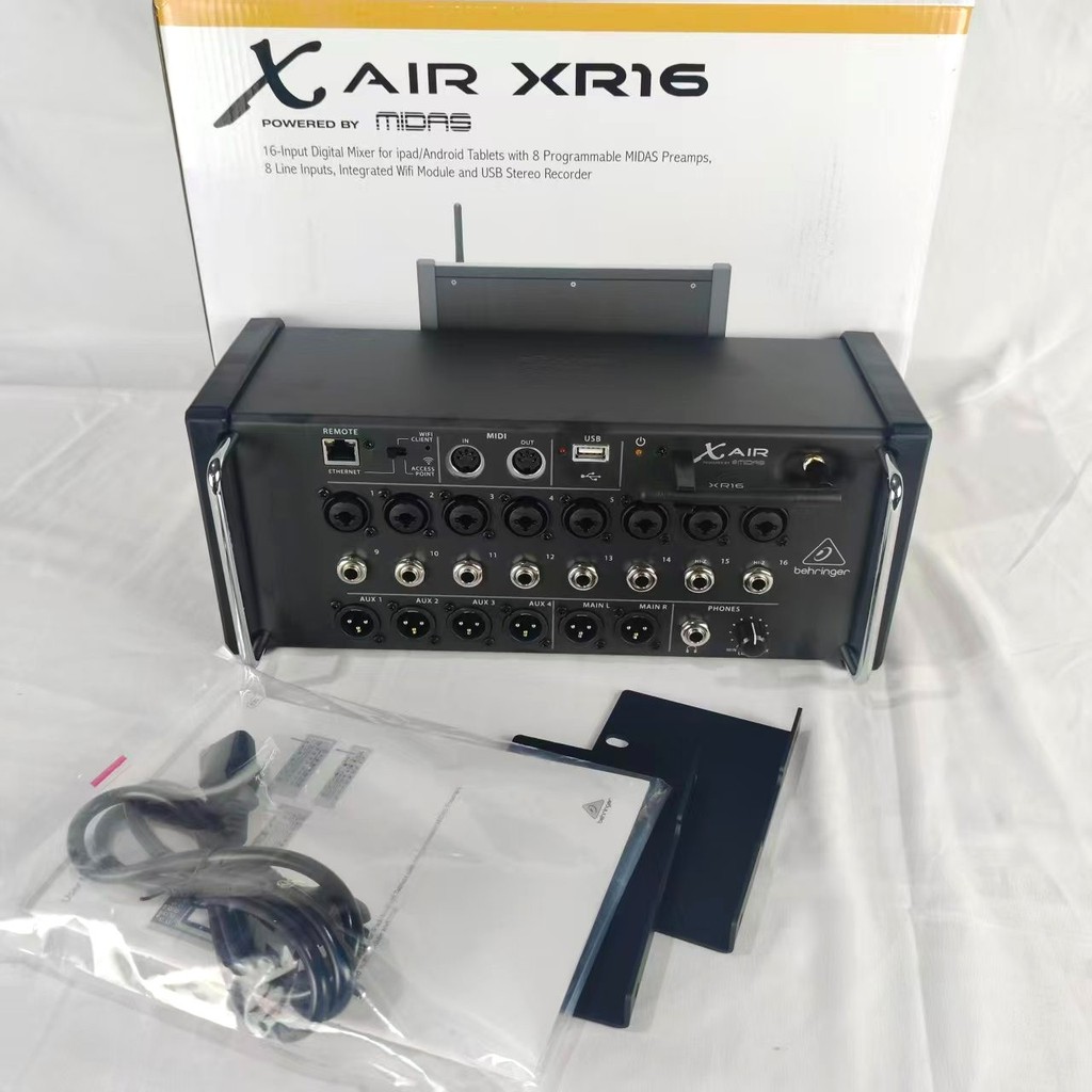 BEHRINGER XR16 DIGITAL MIXER AUDIO X AIR XR 16