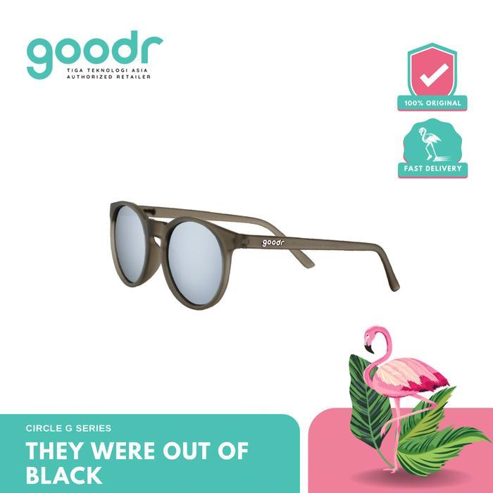 Style Mall.id Goodr Kacamata Olahraga CG series - They Were Out Of Black - Goodr