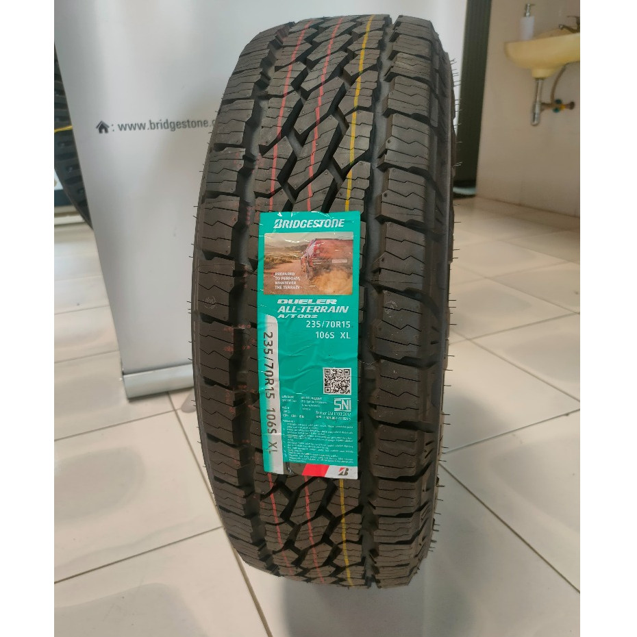 FREE PASANG - Bridgestone DUELER AT002 Ukuran 235/70 R15 Ban Mobil