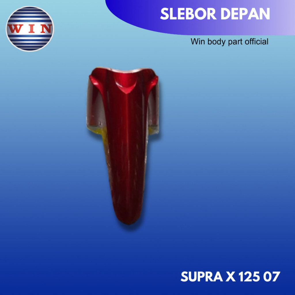 WIN Slebor Depan Supra X 125 Spakbor Slebor Depan Honda Supra X 125 2007 (KVL)