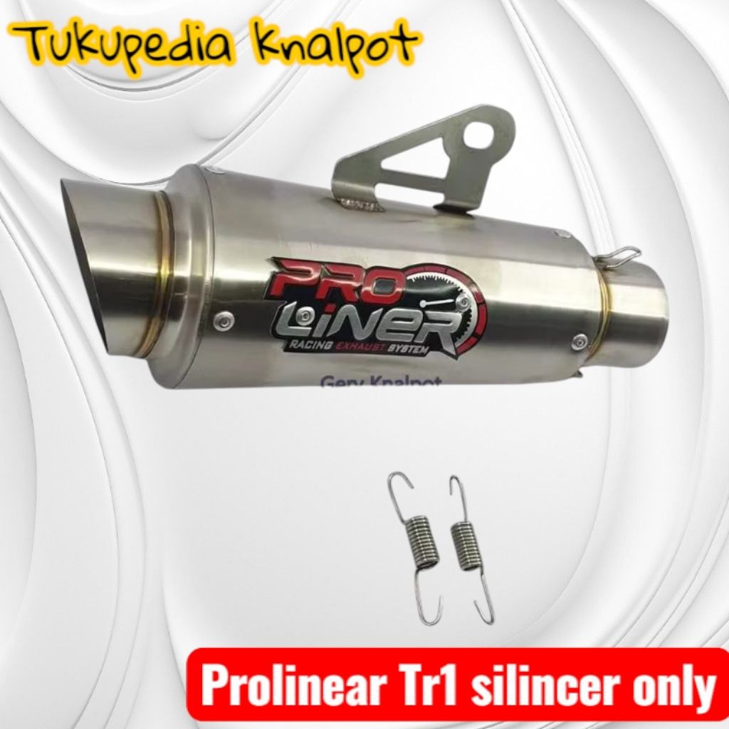 Silincer Knalpot Proliner TR1 Pro Liner inlet 50