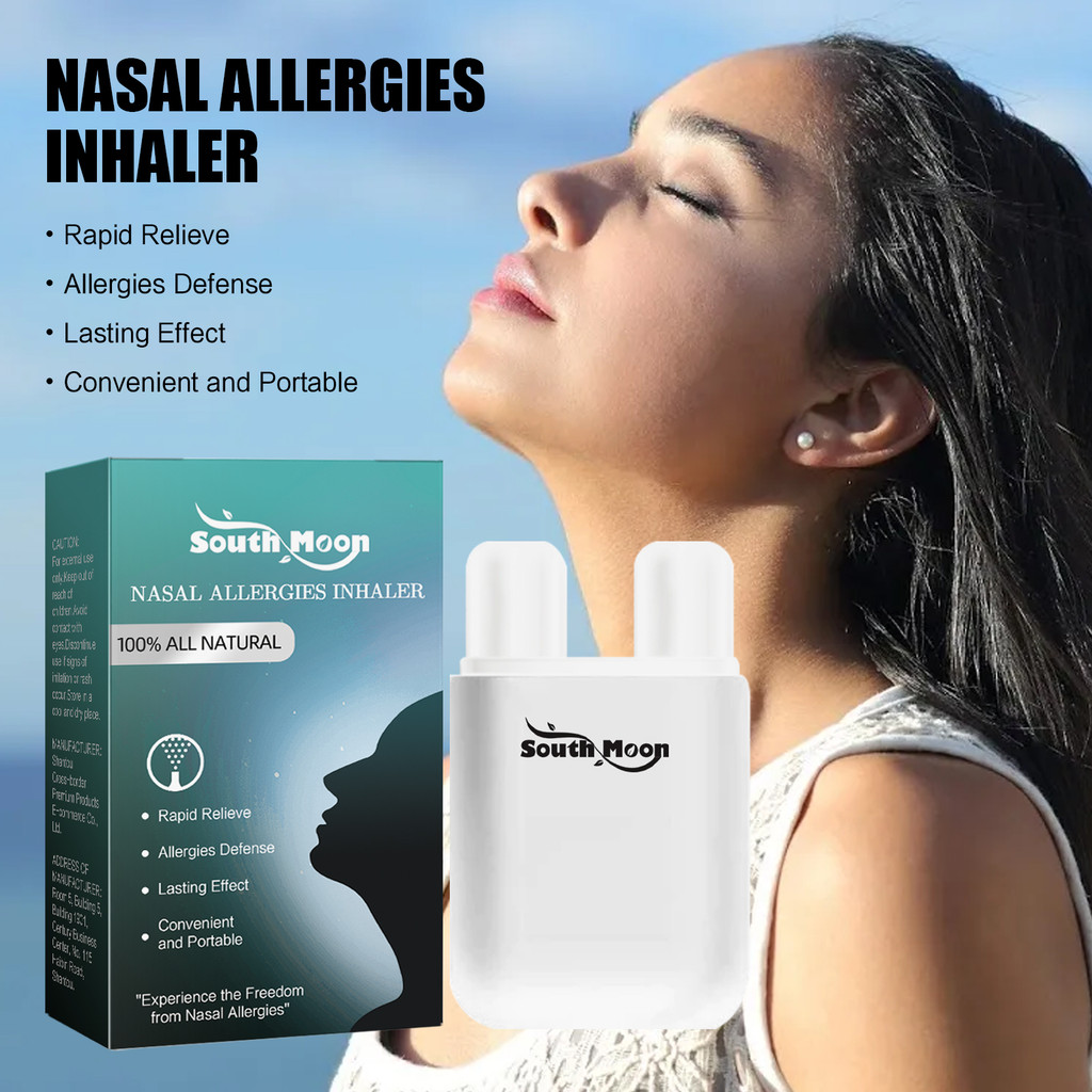 South Moon Nasal Inhaler Cleans Nasal Cavity Relieves Nasal Itching Nasal Congestion Nasal Discomfor