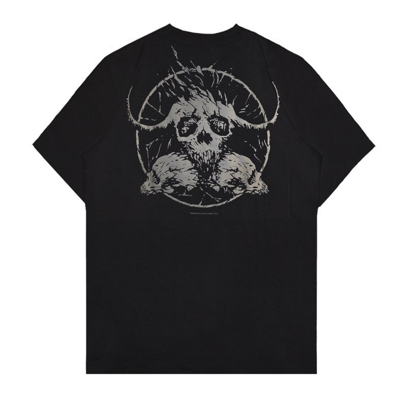 XtremeMerch Death Vomit "Logo" Oversized Kaos 100% Original Tshirt