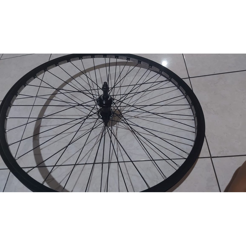 SIMZET_SHOP Velg Setelan Sepeda 26 / Pelek Sepeda 26 Komplit / Velg Sepeda Ukuran 26 / Velg Sepeda J