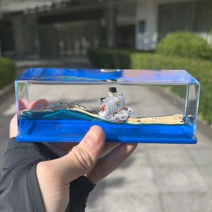 [Tia toys] New Going Merry One Piece hiasan dekorasi kapal ship - New going merry