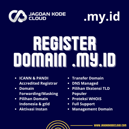 Register Domain .my.id Full Control