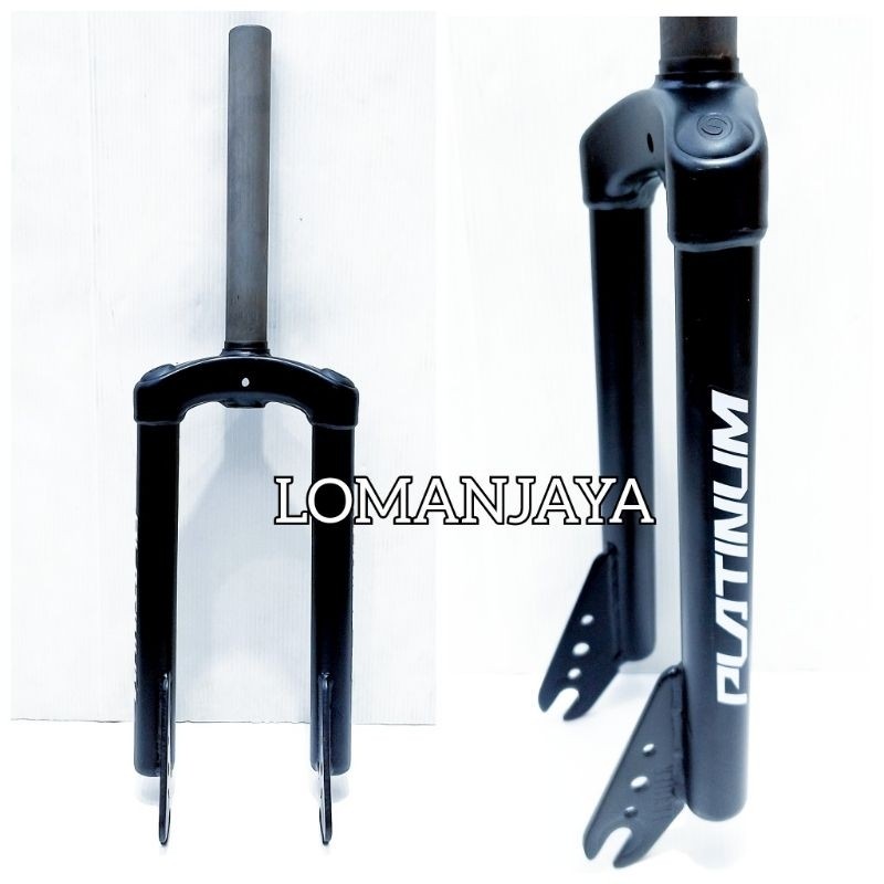 SIMZET_SHOP Fork Garpu Bmx 20 Oversize Drat Platinum Fighter Strummer