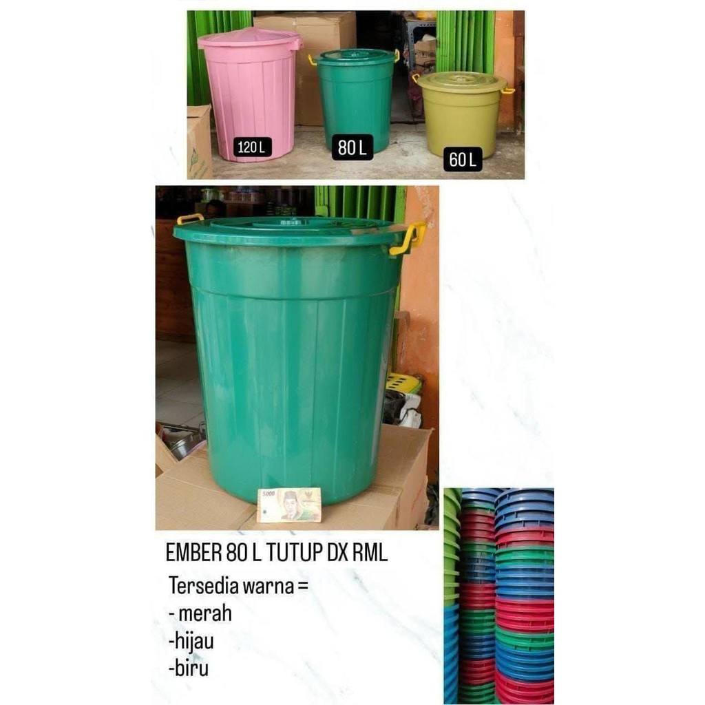 EMBER 80 LITER TUTUP DX RML / Ember Jumbo / Ember Besar 80 Liter Murah