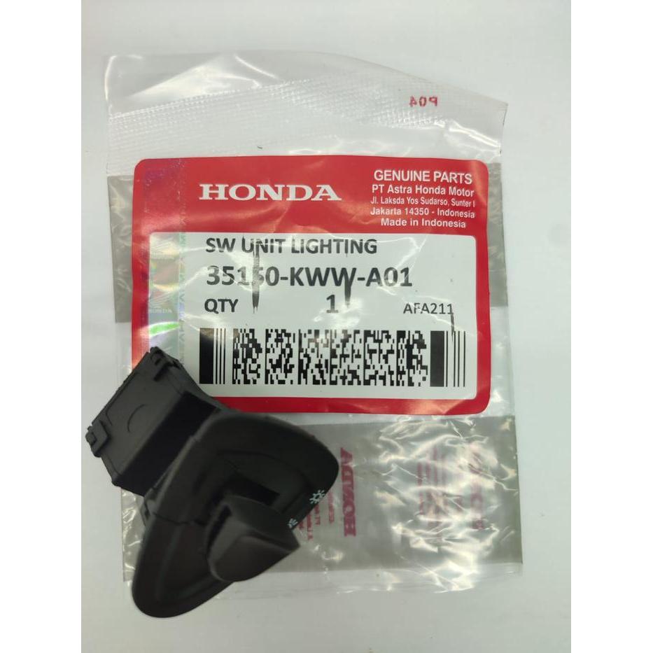 Tombol on/off tombol lampu revo absolude scoopy karbu