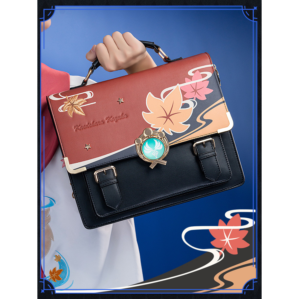 Genshin Impact Kaedehara Kazuha Zhongli itabag Postman's Bag knapsack handbag Gifts for friends