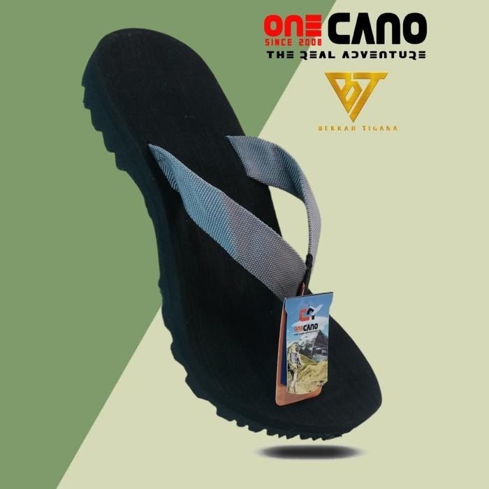 Eiger - Sandal Jepit Gunung One Cano Pria - Tali Polos - Kualitas Import - Kasual