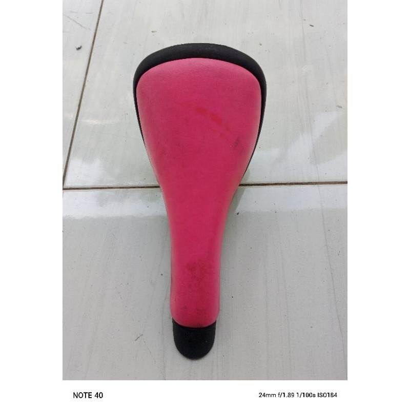 sadel sepeda bmx jadul nos antiq taiwan warna pink