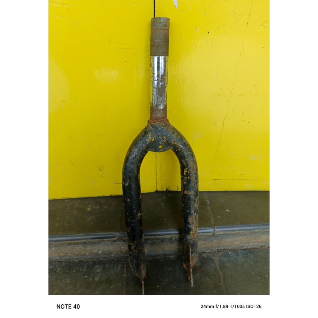 fork sepeda bmx 20 marking gt jadul antiq second